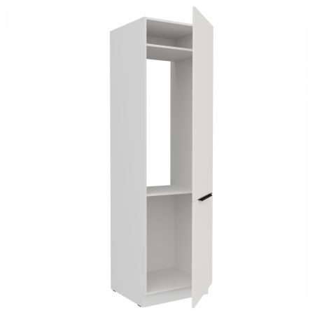 Zabudowa lodówki 60 cm biała AURO 60 LO-210 2F